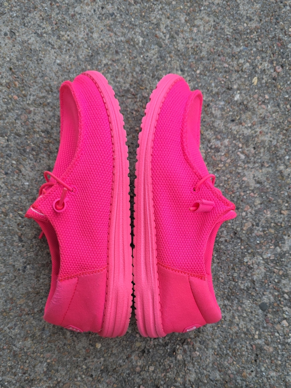Hey Dude Wendy Funk Mono Electric Pink Casual Slip-On Shoes Size 8 - Picture 6 of 13